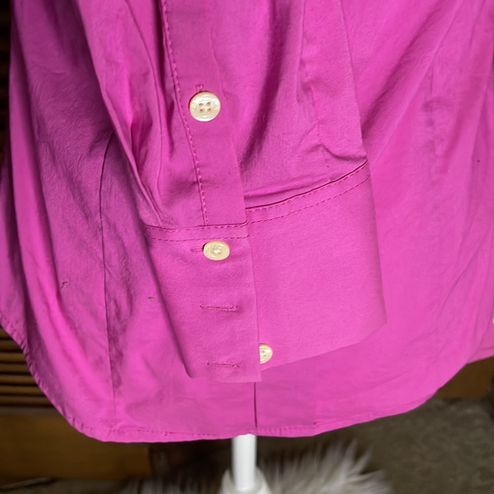 Pink Express button up - Picture 4 of 4